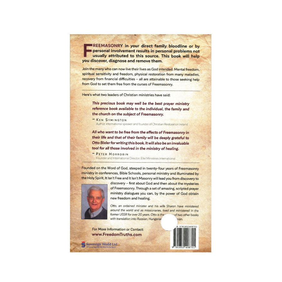 It isn't Free and it isn't Masonry (Otto Bixler)